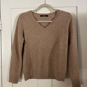 Quince 100% cashmere v neck sweater